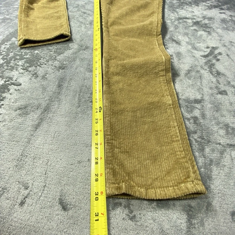 Levis Corduroy Pants‎ Fits 34x30 Cotton Beige Casual Regular Tapered Cut Red Tab
